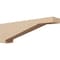 Ekena Millwork 5"W x 30"D x 10"H Thin Burlington Rough Cedar Woodgrain TimberThane Corbel, Primed Tan CORUR05X30X10BURRCPR - alternate 1